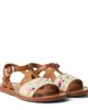 Pom d'Api Pom d'Api Plagette embroidered leather sandals - 1