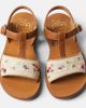 Pom d'Api Pom d'Api Plagette embroidered leather sandals - 4