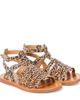 Pom d'Api Pom d'Api Plagette Gladiator leopard-print sandals - 1