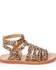 Pom d'Api Pom d'Api Plagette Gladiator leopard-print sandals - 4