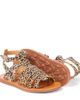 Pom d'Api Pom d'Api Plagette Gladiator leopard-print sandals - 6