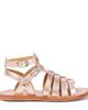 Pom d'Api Pom d'Api Plagette Gladiator metallic leather sandals - 3