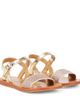 Pom d'Api Pom d'Api Plagette glitter leather sandals - 1