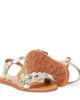 Pom d'Api Pom d'Api Plagette Multi Flo metallic leather sandals - 6