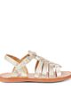 Pom d'Api Pom d'Api Plagette Strap metallic leather sandals - 4