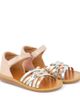 Pom d'Api Pom d'Api Poppy Lux metallic leather sandals - 1