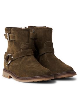 Pom d'Api Pom d'Api Sister Austin suede ankle boots