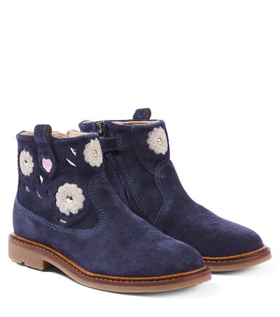 Pom d'Api Pom d'Api Sister Wendy suede ankle boots