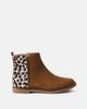 Pom d'Api Pom d'Api Trip Back suede and calf hair ankle boots - 3