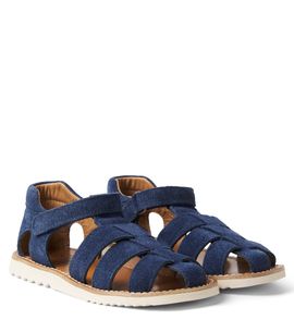 Pom d'Api Pom d'Api Waff Papy suede sandals