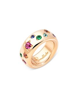Pomellato Pomellato 18K Rose Gold Classic Iconica Multi-Gemstone Band