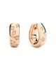 Pomellato Pomellato 18K Rose Gold Iconica Diamond Geometric Set Hoop Earrings, 0.4 tcw - 1