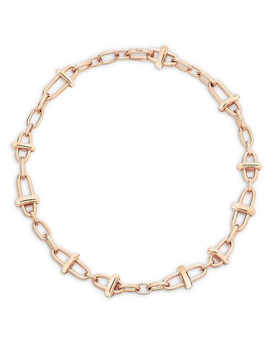 Pomellato Pomellato 18K Rose Gold Iconica Open Link Chain Necklace, 17.3