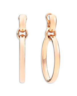 Pomellato Pomellato 18K Rose Gold Iconica Polished Hoop Earrings