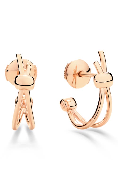 Pomellato Pomellato Double Row Hoop Earrings