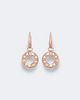 Pomellato Pomellato Iconica 18kt rose gold hoop earrings with diamonds - 1
