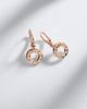 Pomellato Pomellato Iconica 18kt rose gold hoop earrings with diamonds - 5