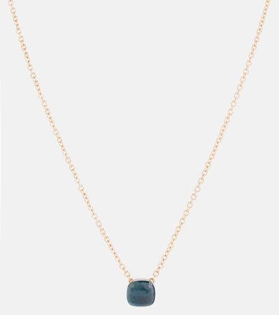 Pomellato Pomellato Nudo 18kt gold necklace with topaz