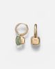 Pomellato Pomellato Nudo Classic 18kt rose and white gold drop earrings with gemstones - 4
