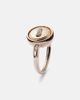 Pomellato Pomellato Pom Pom Dot 18k rose gold ring with turquoise and diamonds - 4
