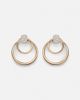 Pomellato Pomellato Pomellato Together 18kt rose gold hoop earrings with diamonds - 1