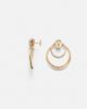 Pomellato Pomellato Pomellato Together 18kt rose gold hoop earrings with diamonds - 4