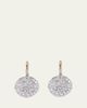 Pomellato Sabbia White Pave Diamond Earrings, 0.78 TCW - 1