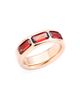 Pomellato Women's Iconica 18K Rose Gold & Garnet Ring - 1