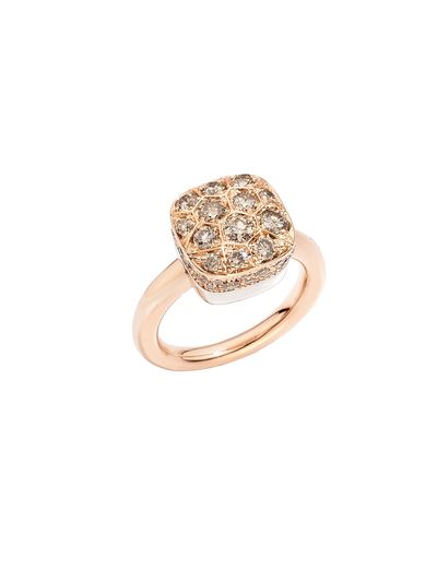 Pomellato Women's Nudo Two-Tone 18K Gold & 1.6 TCW Diamond Ring