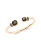 Pomellato Women's Nudo Two-Tone 18K Gold, Obsidian & 14 TCW Diamond Cuff - 1