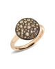 Pomellato Women's Sabbia Brown Diamond & 18K Rose Gold Ring - 3