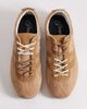 Pompeii UK Pompeii gemini faux fur detailing sneakers in caramel-Brown - 2