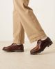 Pompeii UK Pompeii latymer lace up leather loafers in brown - 2