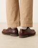 Pompeii UK Pompeii latymer lace up leather loafers in brown - 4