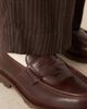 Pompeii UK Pompeii Modena leather loafers in brown - 2
