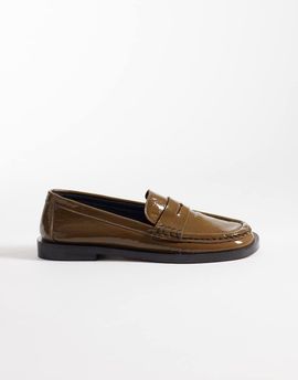 Pompeii UK Pompeii vega form loafers in khaki-Green