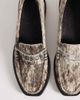 Pompeii UK Pompeii vega pony hair loafers in natural-Neutral - 2