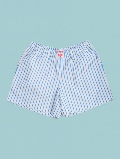PONY PRESS CLUB Paper Stripe Sleep Shorts