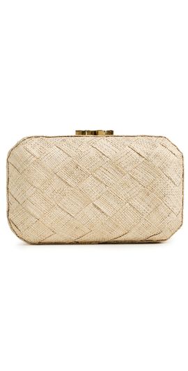 Poolside Bags Poolside Bags The Love Heart Clutch Sand One