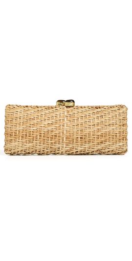 Poolside Bags Poolside Bags The Nantucket Clutch Natural One