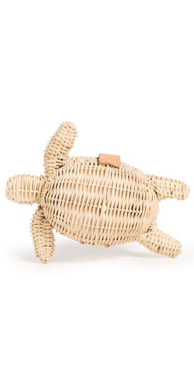 Poolside Bags Poolside Bags The Tortoise Mini Clutch Natural One