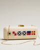 POOLSIDE Boat Flag Embroidered Clutch - 1