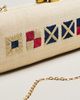POOLSIDE Boat Flag Embroidered Clutch - 3