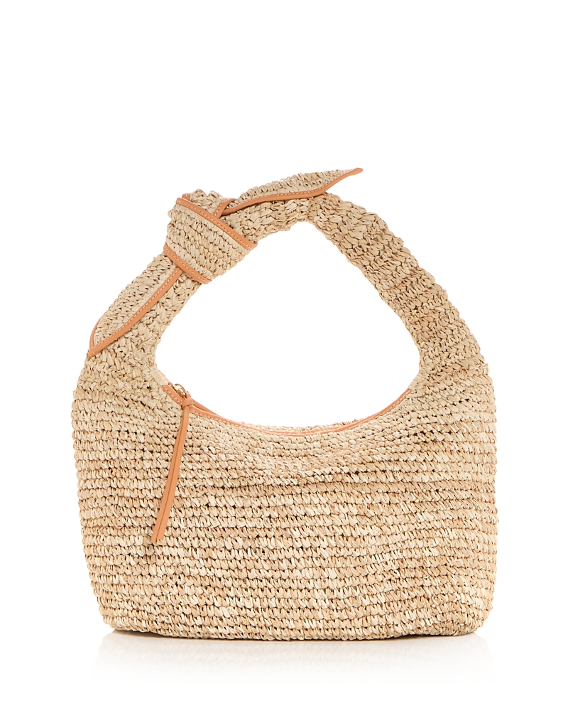 Poolside Poolside Josie Raffia Knot Shoulder Bag