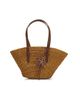 Poolside Women's The East West Mini Straw Tote Bag - 1