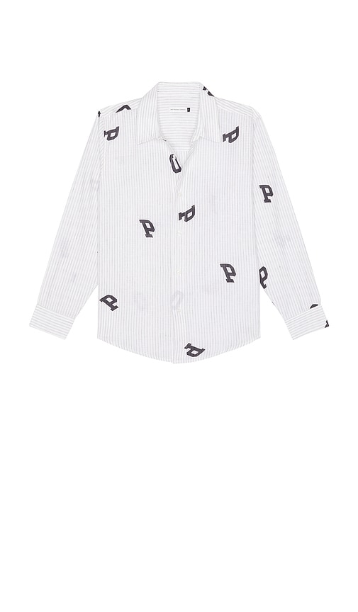 Pop Trading Company - Letters Striped Pop Shirt