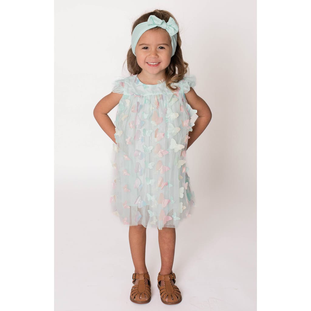 Popatu Popatu 3D Butterfly Fit & Flare Dress