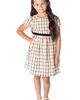 Popatu Popatu Cap Sleeve Check Dress - 2