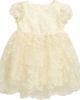 Popatu Popatu Floral Embroidered Organza Fit & Flare Dress - 1