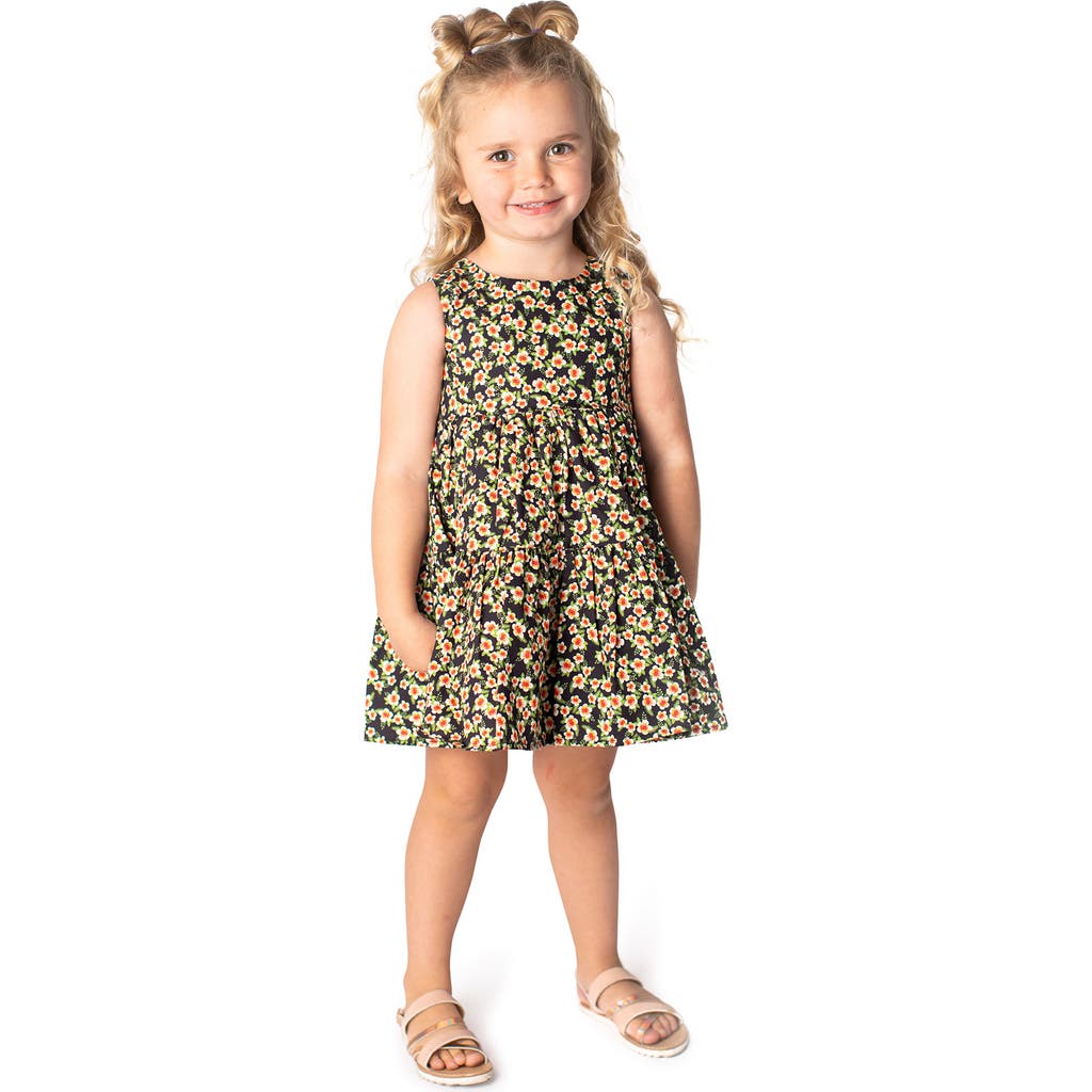 Popatu Popatu Floral Tiered Cotton Sundress
